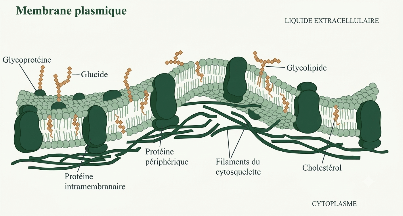 Modèle de la mosaïque fluide de Singer et Nicolson