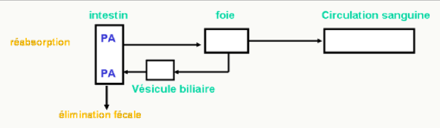 Clairance hépatique : Ca, Ce, coefficient d'extraction